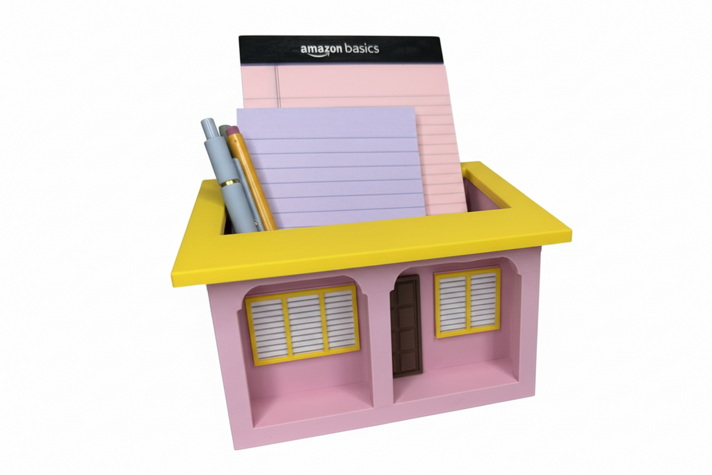La Casita 3D Desk Organizer