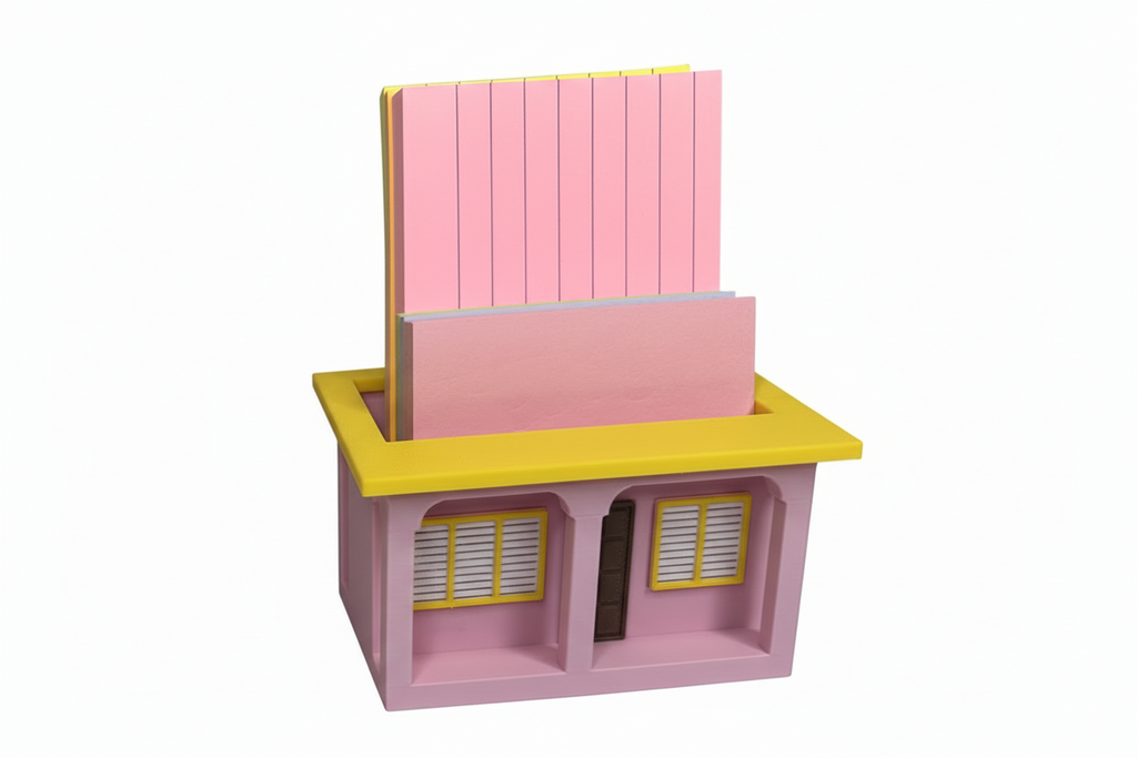 La Casita 3D Desk Organizer