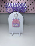 NFC Tap for Emergency Contact Backpack Keychain