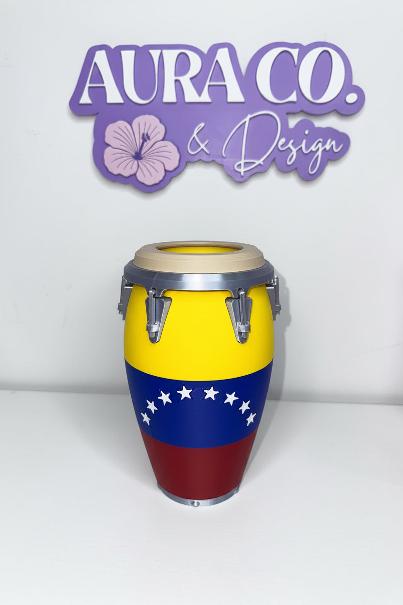 3D Printed Venezuela Flag Standard 12 oz Can Holder