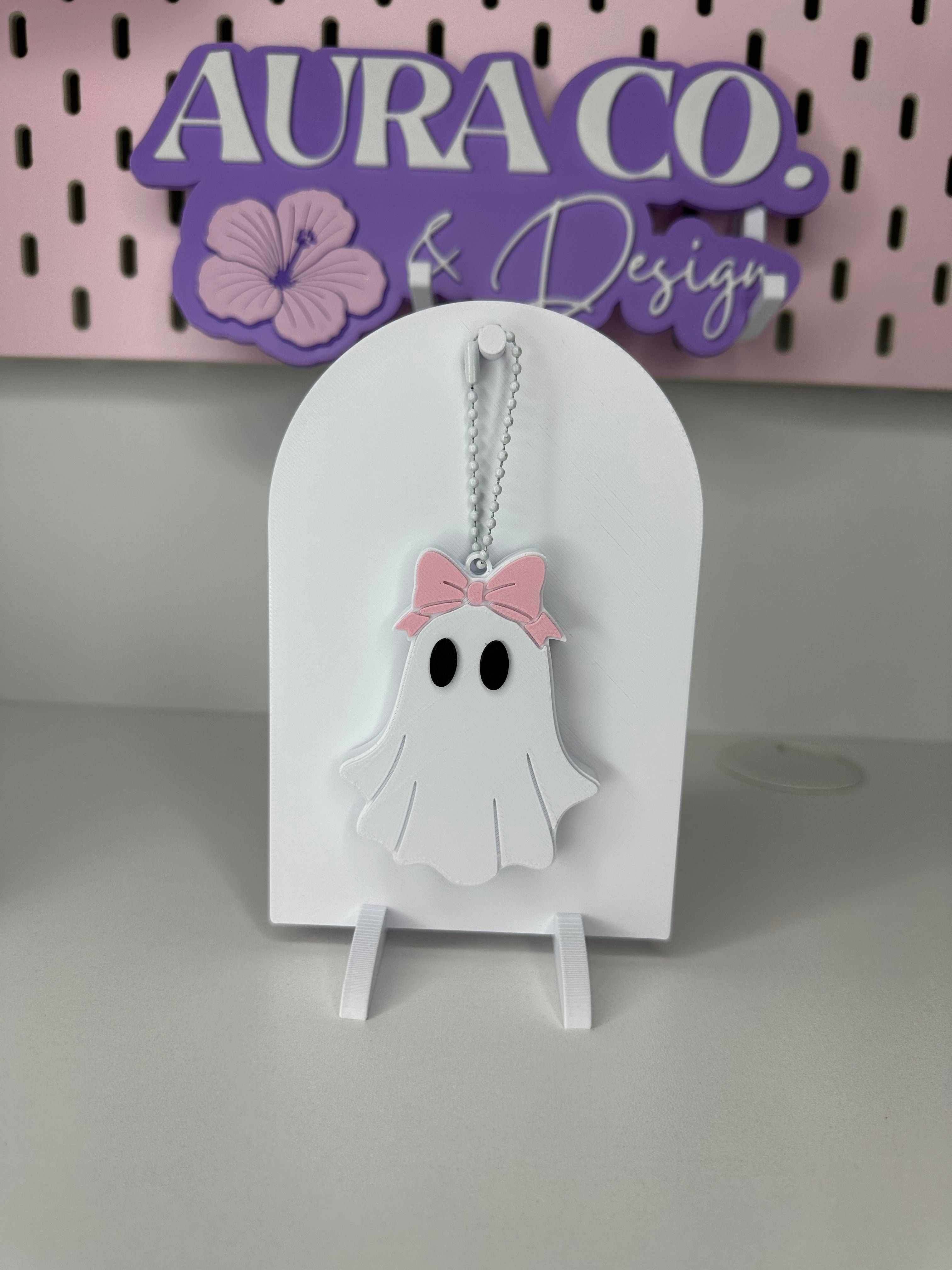 3D Printed Ghost with a Bow Can Opener