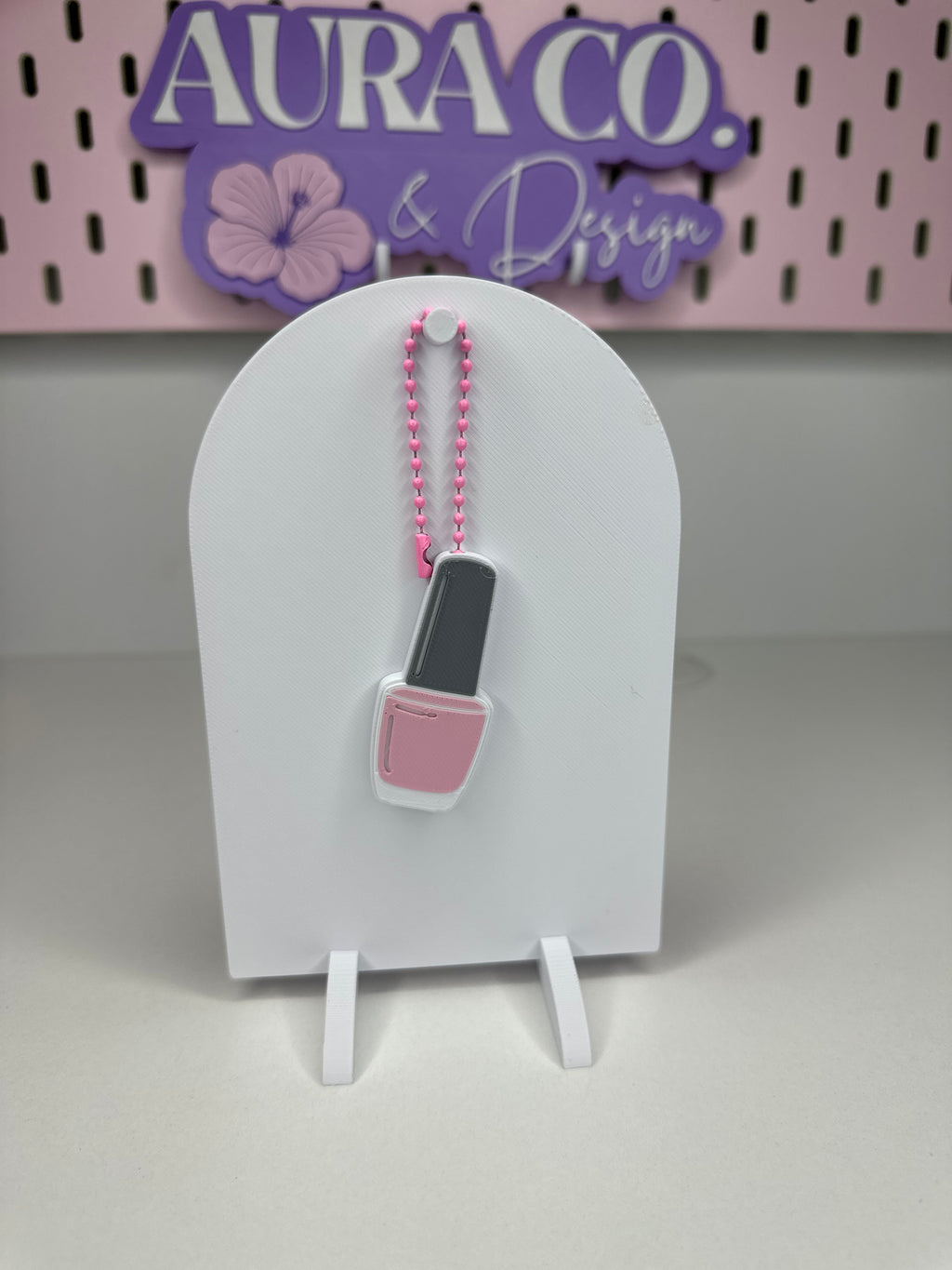 Nail Polish Can Opener Keychain