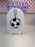 Sports Ball Can Opener Keychain