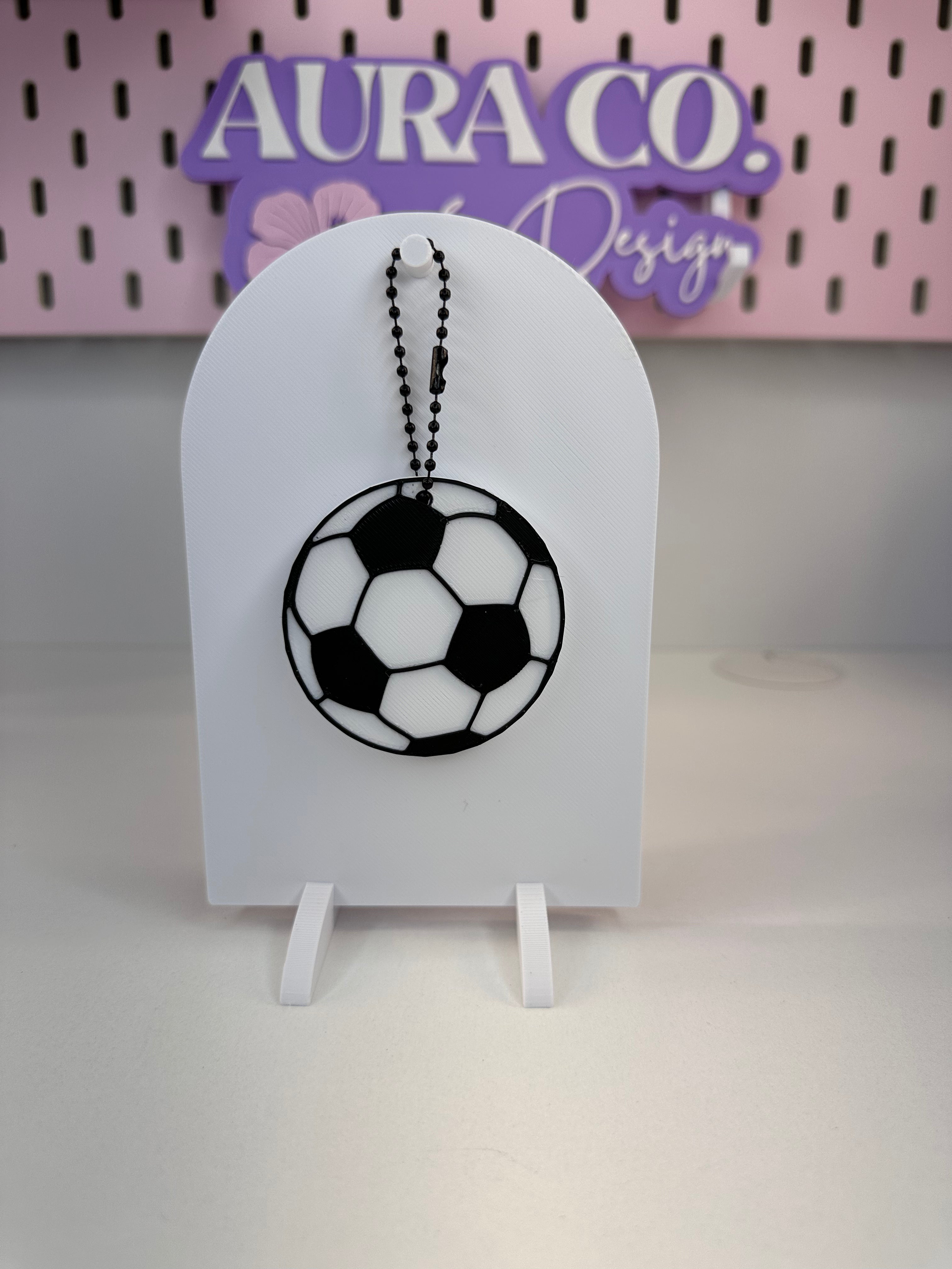 Sports Ball Can Opener Keychain
