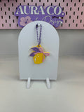 Lemon Bow Can Opener Keychain