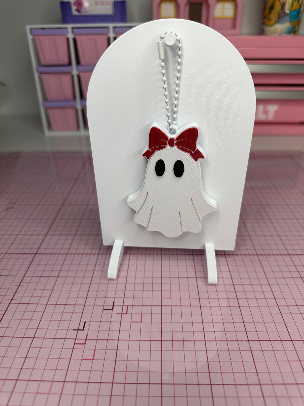 3D Printed Ghost with a Bow Can Opener