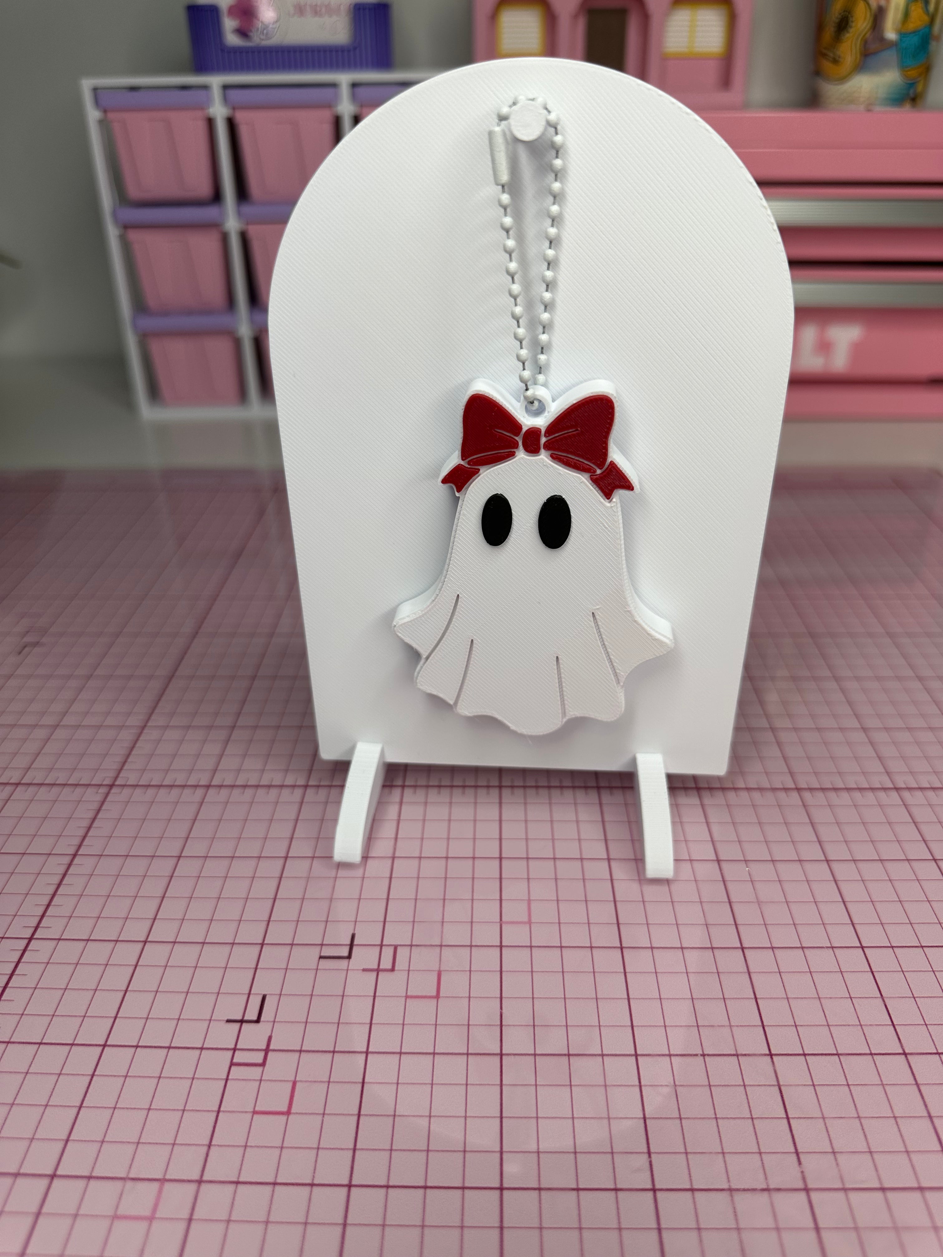 3D Printed Ghost with a Bow Can Opener