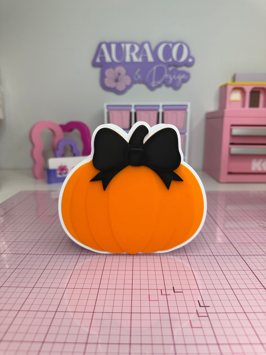 3D Printed Pumpkin Pen Holder