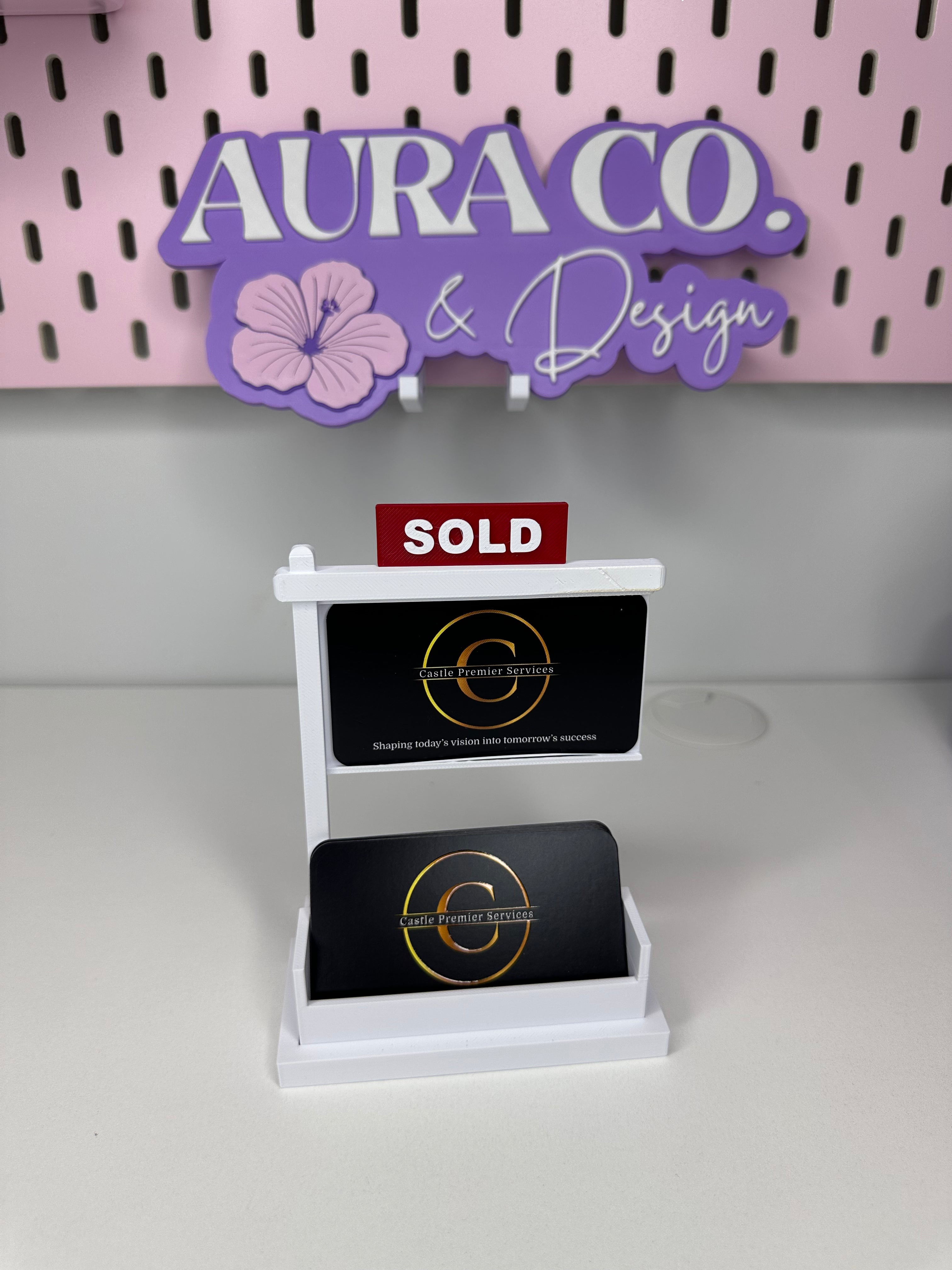 3D Printed Business Card Holder – Real Estate & Mortgage Edition