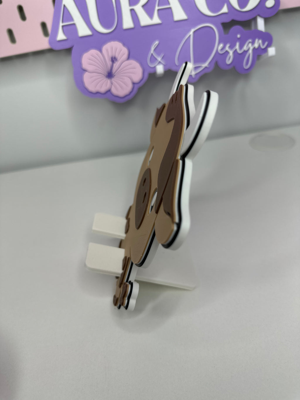 3D Printed Cow Phone Holder