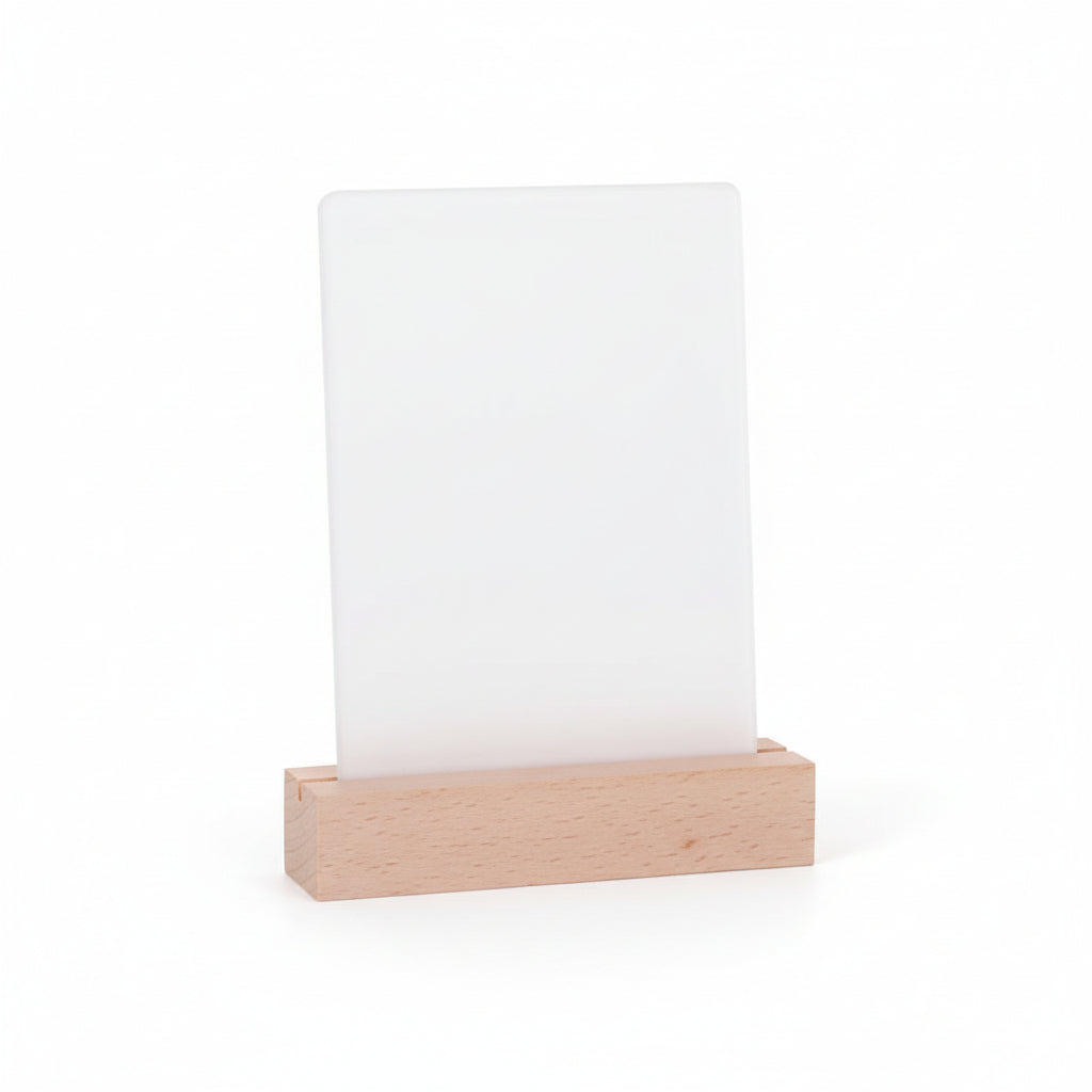 LED Acrylic Photo Frame Night Light - Rectangle