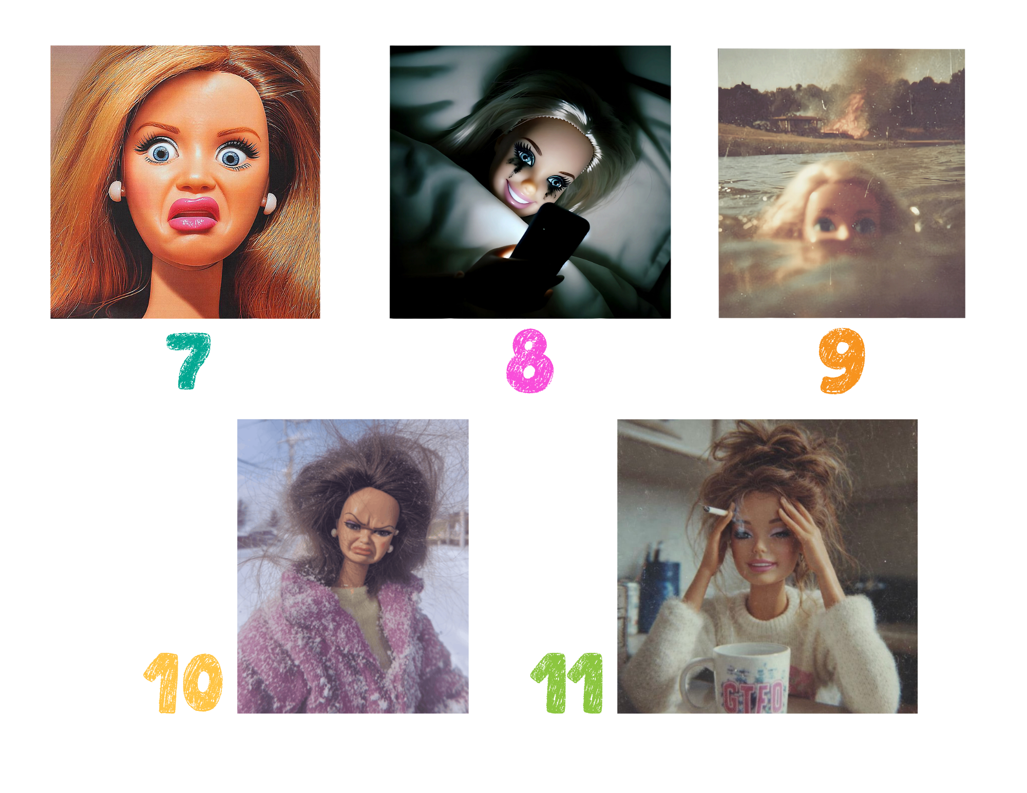Custom Doll Face Meme