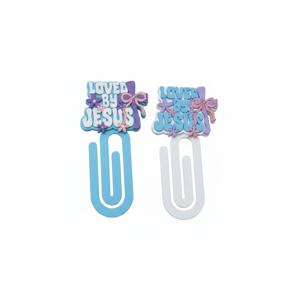 Loved by Jesus Bookmarks - White Background