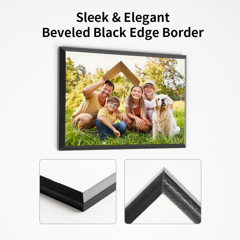 Photo Frame With Black Edge